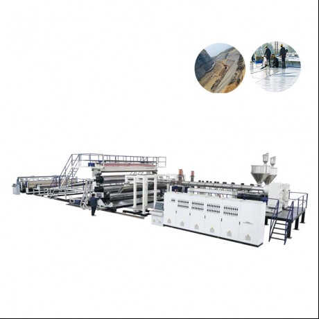 TPO PVC EVA PE Waterproof Sheet Extrusion Line