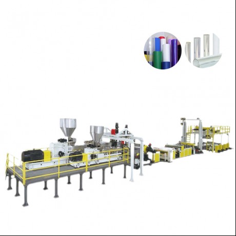 Twin Screw Dryer-free Vented PET Sheet Extrusion Line