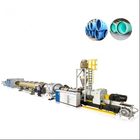 UPVC Water Supply & Drainage Pipe at CPVC Electric Protection Pipe Extrusion Line