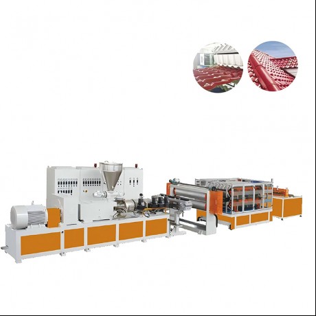 PVC Single/Multi Layer Heat Insulation Corrugated Board&Step-Roofing Extrusion Line mula sa Jwell Machinery China