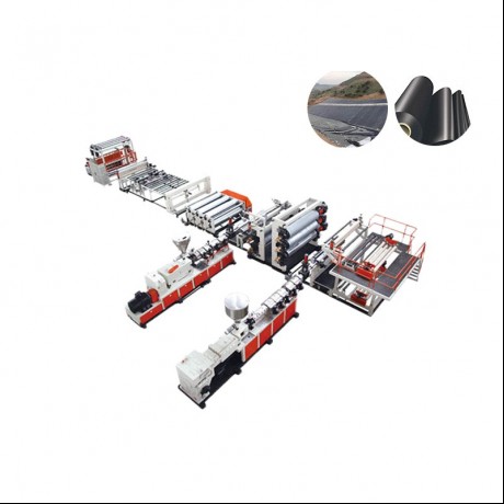 Mataas na Polymer Composite Waterproof Roll Extrusion Line